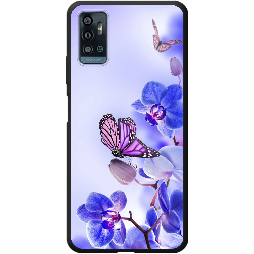 Чехол BoxFace ZTE Blade A71 Orchids and Butterflies