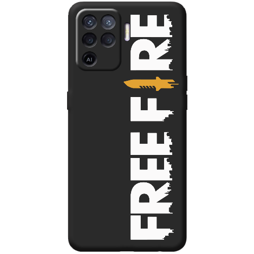 Чехол BoxFace OPPO Reno5 Lite Белый Free Fire