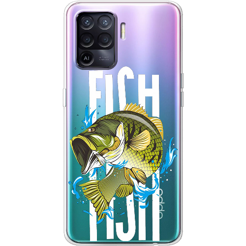 Чехол BoxFace OPPO Reno5 Lite Bass fish