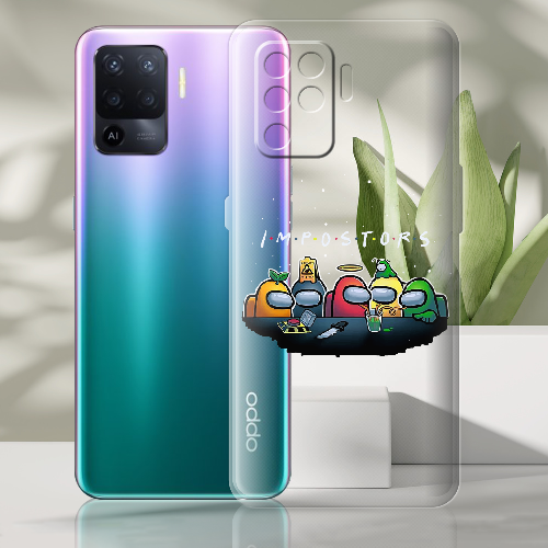 Чехол BoxFace OPPO Reno5 Lite Among Us Impostors