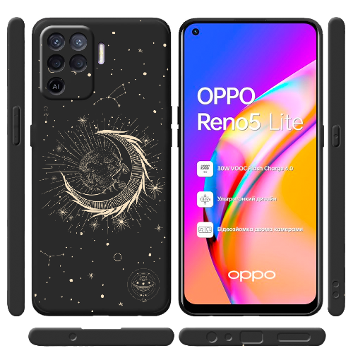 Чехол BoxFace OPPO Reno5 Lite Moon