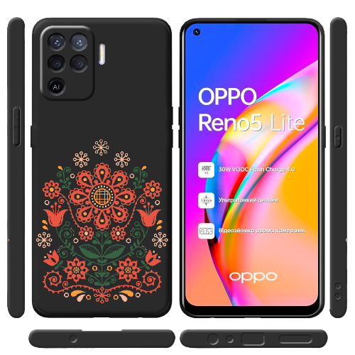 Чехол BoxFace OPPO Reno5 Lite Ukrainian Ornament