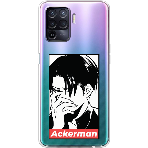 Чехол BoxFace OPPO Reno5 Lite Attack On Titan - Ackerman