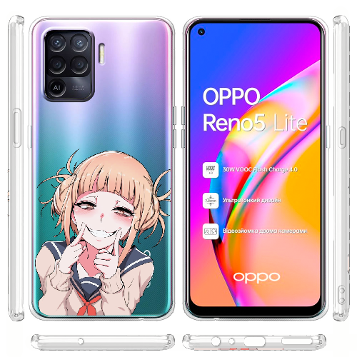 Чехол BoxFace OPPO Reno5 Lite Himiko Toga Smile