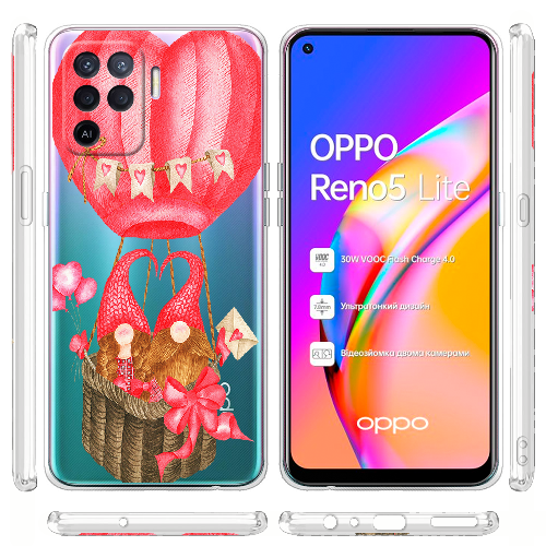 Чехол BoxFace OPPO Reno5 Lite Valentine Dwarfs