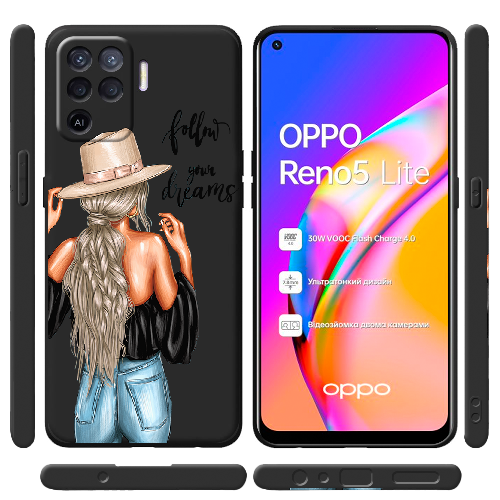 Чехол BoxFace OPPO Reno5 Lite Follow Your Dreams