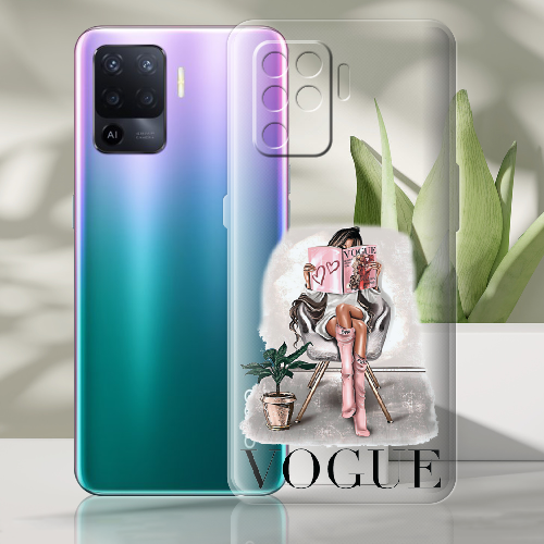 Чехол BoxFace OPPO Reno5 Lite Модель из VOGUE