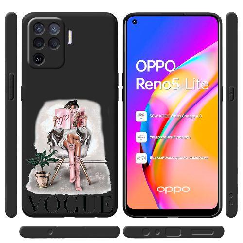 Чехол BoxFace OPPO Reno5 Lite Модель из VOGUE