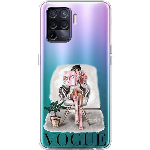 Чехол BoxFace OPPO Reno5 Lite Модель из VOGUE