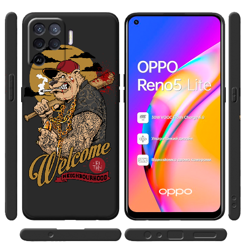 Чехол BoxFace OPPO Reno5 Lite welcome to thy neighborhood