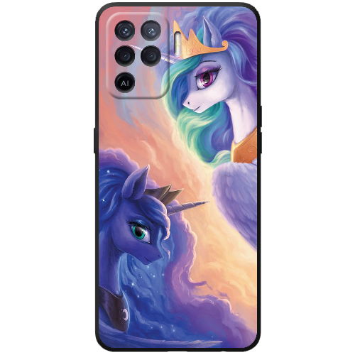 Чехол BoxFace OPPO Reno5 Lite My Little Pony Rarity Princess Luna