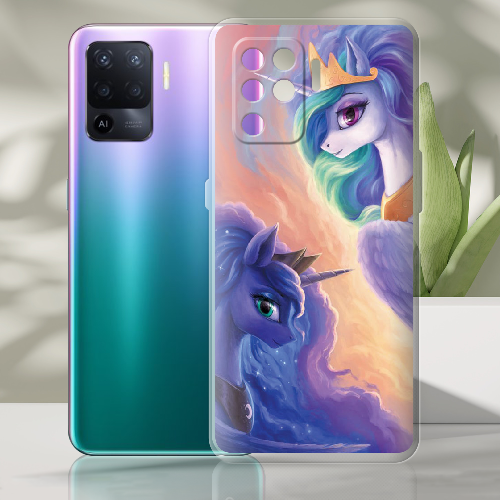 Чехол BoxFace OPPO Reno5 Lite My Little Pony Rarity Princess Luna