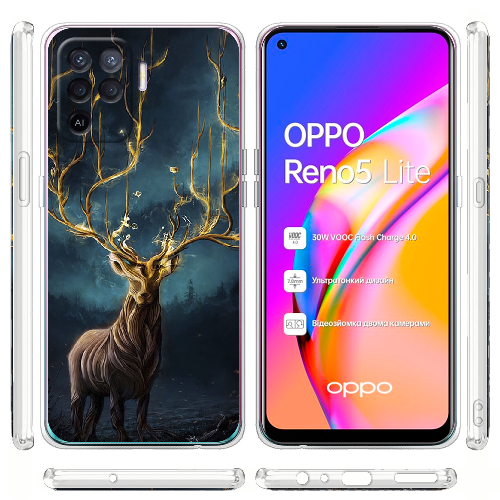 Чехол BoxFace OPPO Reno5 Lite Fairy Deer