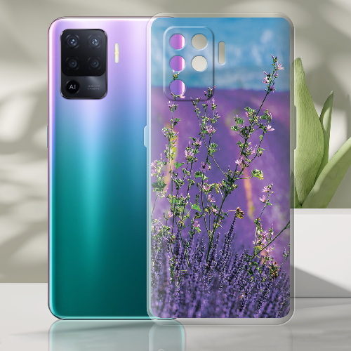 Чехол BoxFace OPPO Reno5 Lite Lavender Field