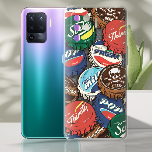 Чехол BoxFace OPPO Reno5 Lite Drink Lids