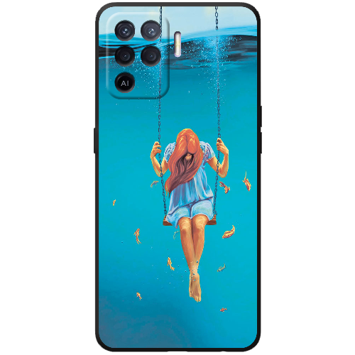 Чехол BoxFace OPPO Reno5 Lite Girl In The Sea