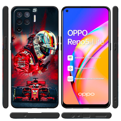 Чехол BoxFace OPPO Reno5 Lite Racing Car