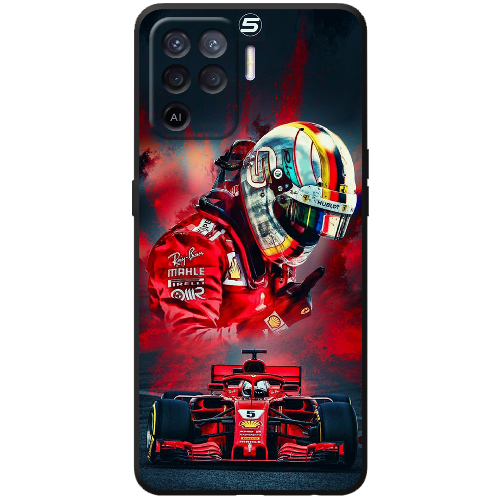 Чехол BoxFace OPPO Reno5 Lite Racing Car