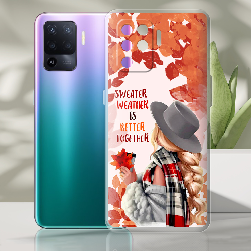 Чехол BoxFace OPPO Reno5 Lite Sweater Weather