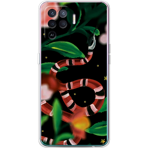 Чехол BoxFace OPPO Reno5 Lite Red Snake