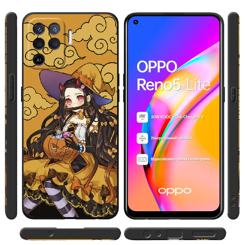 Чехол BoxFace OPPO Reno5 Lite Kamado Nezuko Halloween