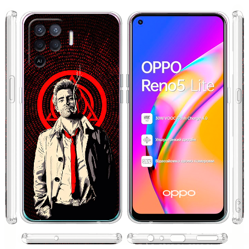 Чехол BoxFace OPPO Reno5 Lite Джон Константин