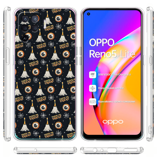 Чехол BoxFace OPPO Reno5 Lite Чудеса Хэллоуина