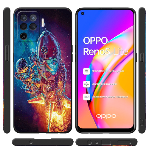 Чехол BoxFace OPPO Reno5 Lite Astronaut in Space