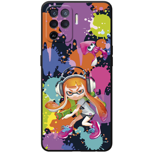 Чехол BoxFace OPPO Reno5 Lite Splatoon Inklings