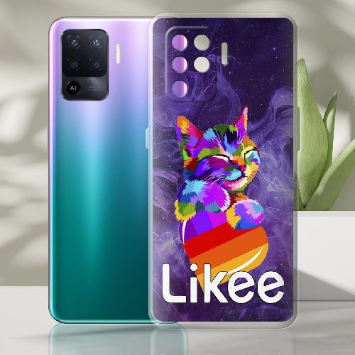 Чехол BoxFace OPPO Reno5 Lite Котик Likee