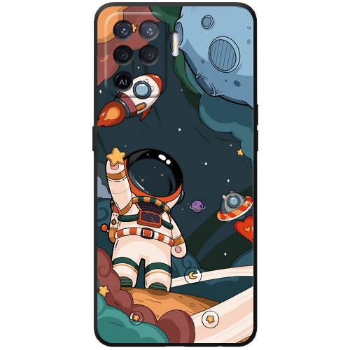 Чехол BoxFace OPPO Reno5 Lite Space Mission