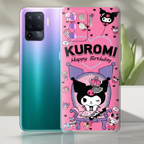 Чехол BoxFace OPPO Reno5 Lite День народження Kuromi