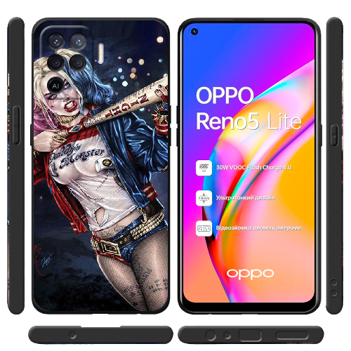 Чехол BoxFace OPPO Reno5 Lite Harley Quinn