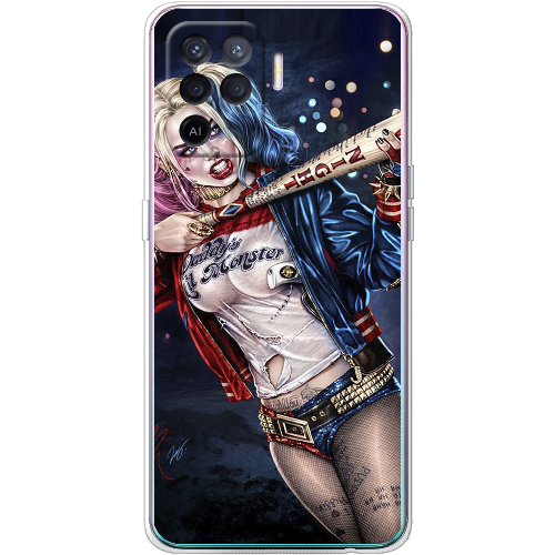 Чехол BoxFace OPPO Reno5 Lite Harley Quinn