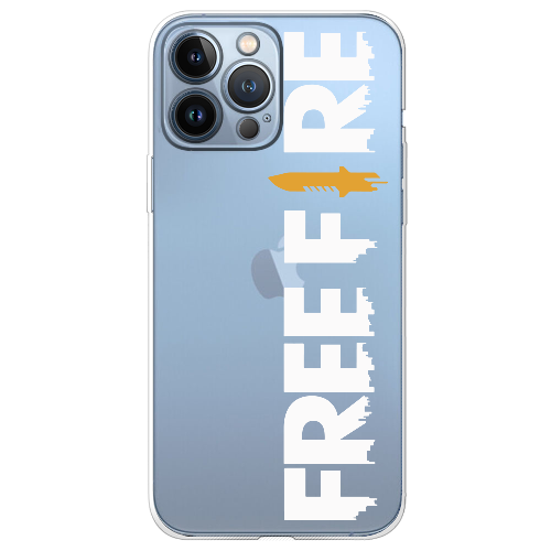 Чехол BoxFace iPhone 13 Pro Max Белый Free Fire