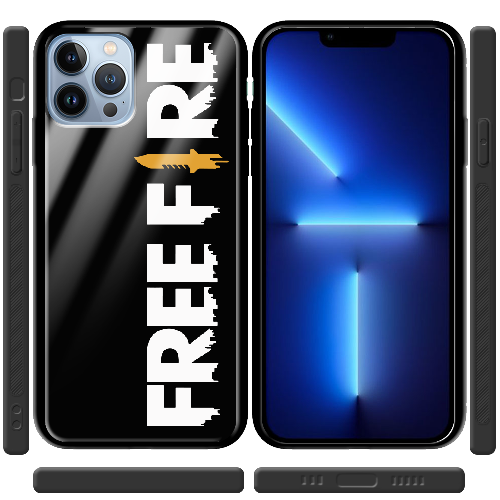 Чехол BoxFace iPhone 13 Pro Max Белый Free Fire