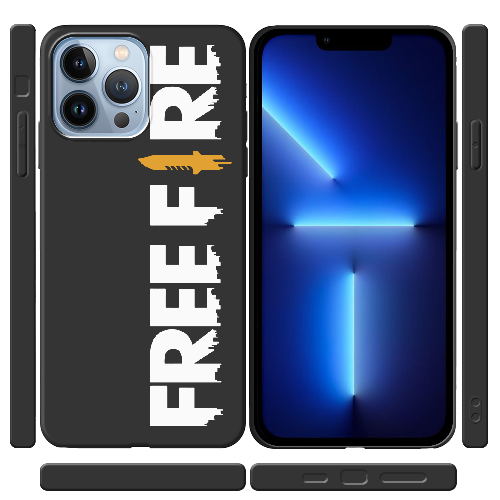 Чехол BoxFace iPhone 13 Pro Max Белый Free Fire