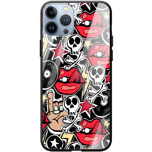 Чехол BoxFace iPhone 13 Pro Max Rock Graffiti