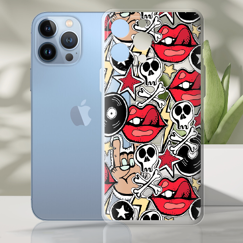 Чехол BoxFace iPhone 13 Pro Max Rock Graffiti