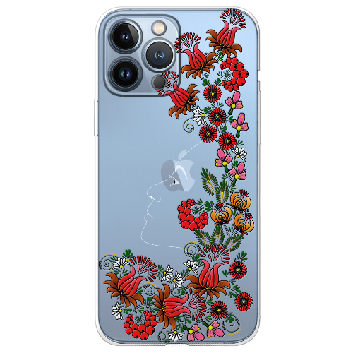 Чехол BoxFace iPhone 13 Pro Max 3D Ukrainian Muse