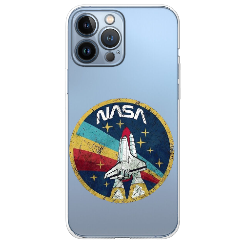 Чехол BoxFace iPhone 13 Pro Max Space Shuttle NASA