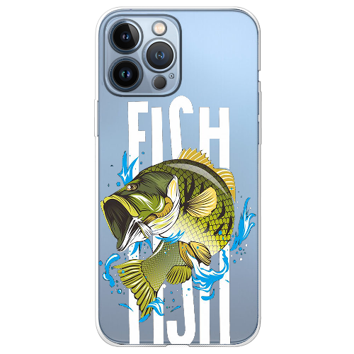 Чехол BoxFace iPhone 13 Pro Max Bass fish