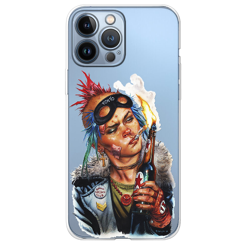 Чехол BoxFace iPhone 13 Pro Max Tanker Girl