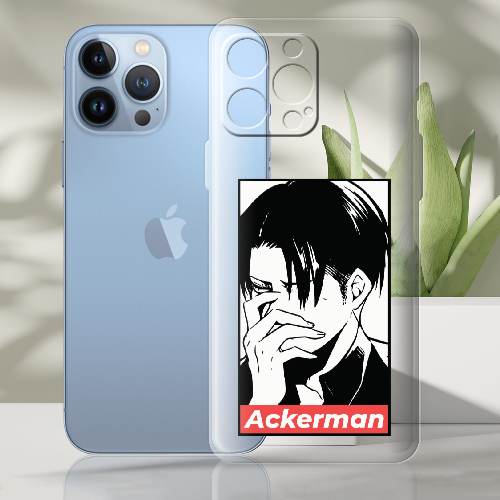 Чехол BoxFace iPhone 13 Pro Max Attack On Titan - Ackerman