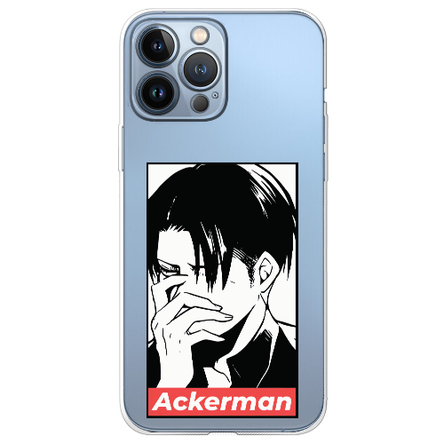 Чехол BoxFace iPhone 13 Pro Max Attack On Titan - Ackerman