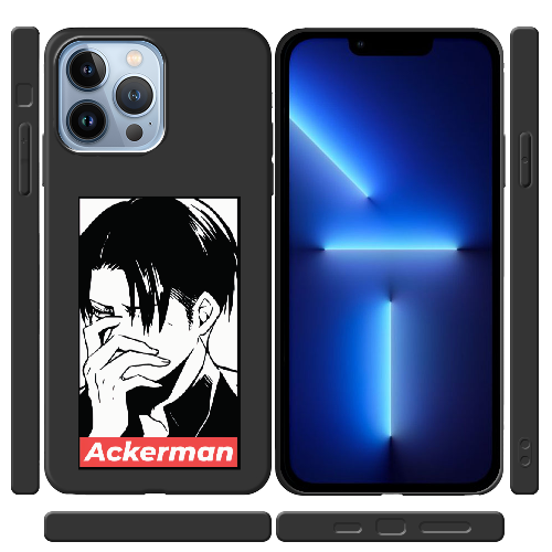 Чехол BoxFace iPhone 13 Pro Max Attack On Titan - Ackerman