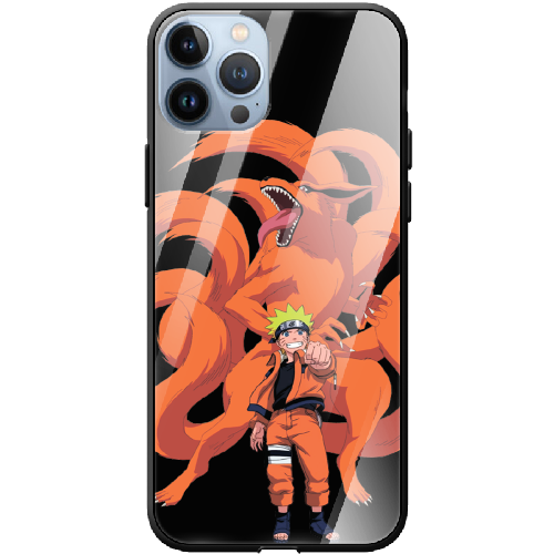 Чехол BoxFace iPhone 13 Pro Max Naruto and Kurama
