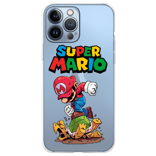 Чехол BoxFace iPhone 13 Pro Max Super Mario