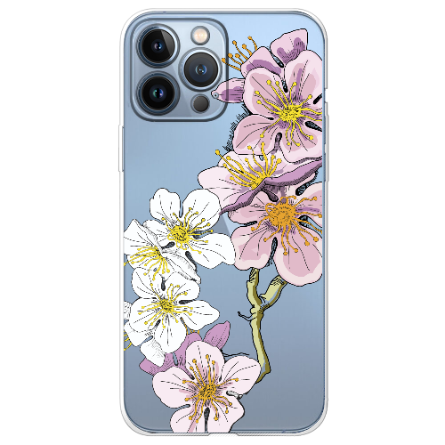 Чехол BoxFace iPhone 13 Pro Max Cherry Blossom