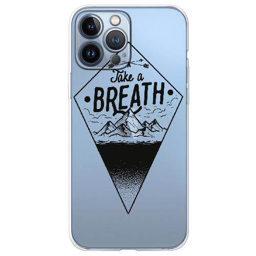 Чехол BoxFace iPhone 13 Pro Max Take a Breath